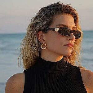 18K Gold Plated Textured Stud Earrings